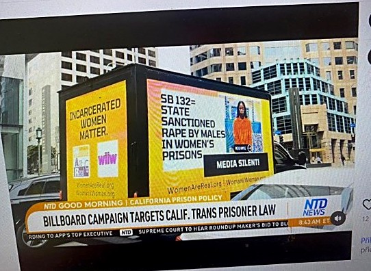 Billboard Campaign California Trans Prisoner Law