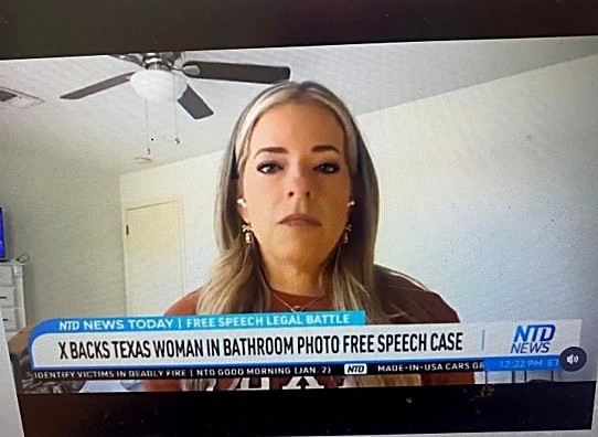 X backs Texas woman free speech case